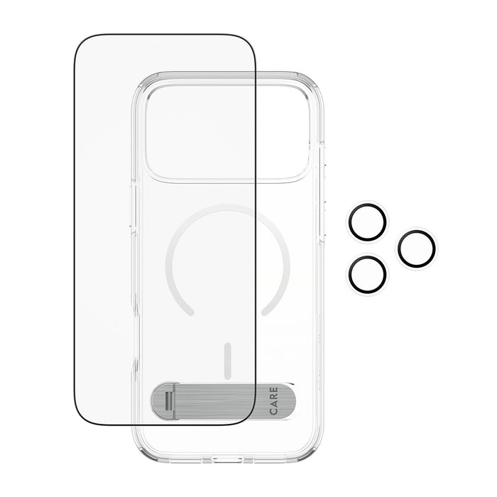 EAN 5715685027369 - PanzerGlass ® | CARE by ® 3-in-1 Feature Kick Bundle iPhone 17 Pro Max Protector de pantalla Apple 1 piez imagen 4