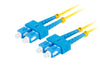 EAN 5901969430981 - Lanberg FO-SUSU-SD11-0050-YE Cable de fibra óptica e InfiniBand 5 m SC imagen 2