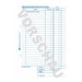 EAN 4004182003183 - Avery 318 registro comercial (libro) Azul, Blanco imagen 2