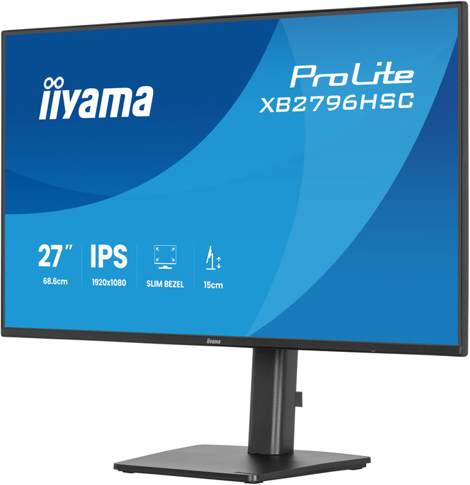 EAN 4948570126989 - iiyama ProLite XB2796HSC-B1 pantalla para PC 68,6 cm (27") 1920 x 1080 Pixeles Full HD LED Negro imagen 4