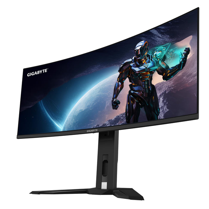 EAN 4719331858926 - GIGABYTE MO34WQC2 pantalla para PC 86,4 cm (34") 3440 x 1440 Pixeles Wide Quad HD Negro imagen 3