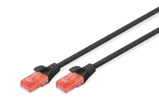 EAN 4016032371885 - Digitus DK-1612-010/BL cable de red Negro 1 m Cat6 U/UTP (UTP) imagen 1