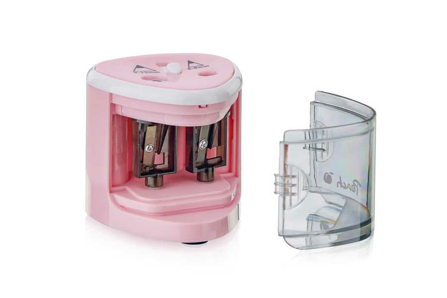 EAN 7640460545951 - Peach PO102 Sacapuntas eléctrico Rosa, Blanco imagen 3