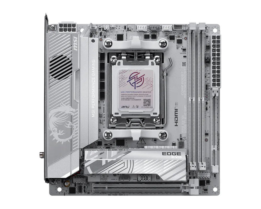 EAN 4711377401463 - MSI MPG X870I EDGE TI EVO WIFI placa base AMD X870 Zócalo AM5 mini-ATX imagen 2