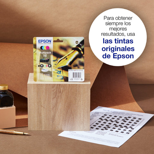 EAN 8715946625058 - Epson Pen and crossword C13T16344022 cartucho de tinta 1 pieza(s) Original High (L) Yield Amarillo imagen 2