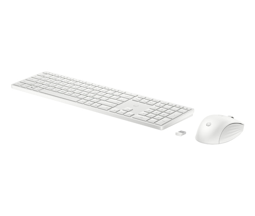 EAN 197497587593 - HP 655 Wireless Keyboard and Mouse Combo White teclado Ratón incluido Universal RF inalámbrica + USB Blanc imagen 1