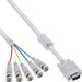EAN 4043718003051 - InLine 17555 cable VGA 5 m VGA (D-Sub) Beige imagen 1