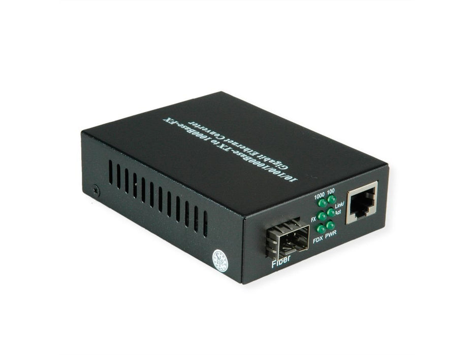 EAN 7630049628625 - VALUE 21.99.1199 convertidor de medio 1000 Mbit/s Multimodo Negro imagen 4