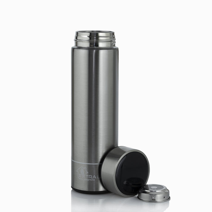 EAN 5905090335849 - Extralink MUG-SMART500 SILVER taza de viaje 500 ml Acero inoxidable imagen 5