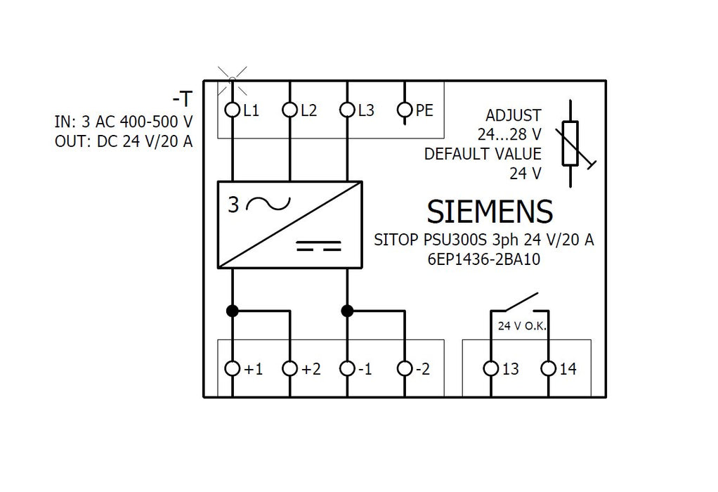 EAN 4025515151388 - Siemens 6EP1436-2BA10 adaptador e inversor de corriente Interior Multicolor imagen 5