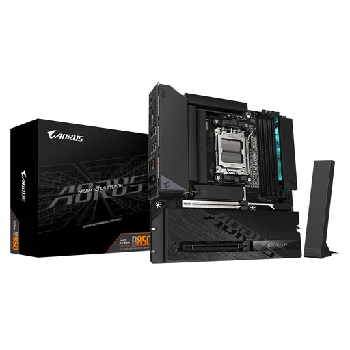 EAN 4719331882198 - GIGABYTE B850M AORUS STEALTH placa base AMD B850 Zócalo AM5 micro ATX imagen 1