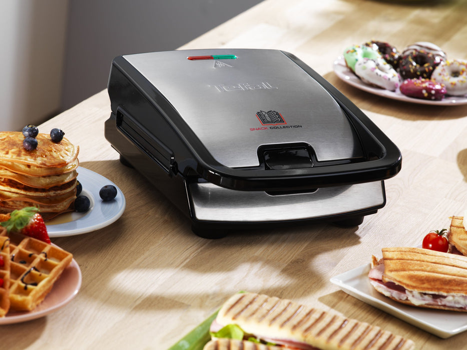 EAN 3045386378623 - Tefal Snack Collection SW857D sandwichera Acero inoxidable imagen 9