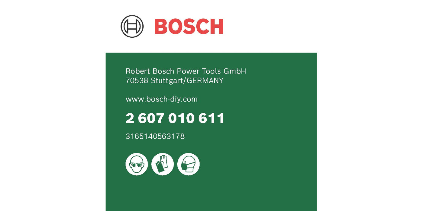 EAN 3165140563178 - Bosch 2 607 010 611 broca imagen 3