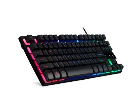 EAN 4710886543206 - Acer Nitro NKW120 teclado Juego USB Español Negro imagen 3
