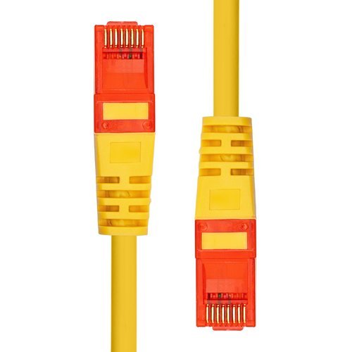 EAN 5714590012354 - ProXtend V-6UTP-005Y cable de red Amarillo 0,5 m Cat6 U/UTP (UTP) imagen 2