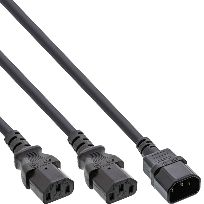EAN 4043718012893 - InLine 16633 cable de transmisión Negro 1,8 m imagen 1