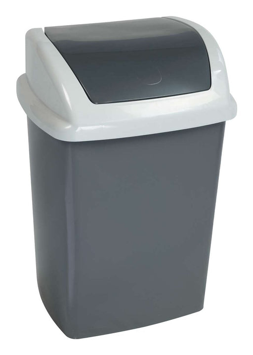 EAN 4002390095822 - MAUL 9521087 papelera 10 L Rectangular Plástico, Polipropileno (PP) Gris Oscuro, Blanco imagen 1