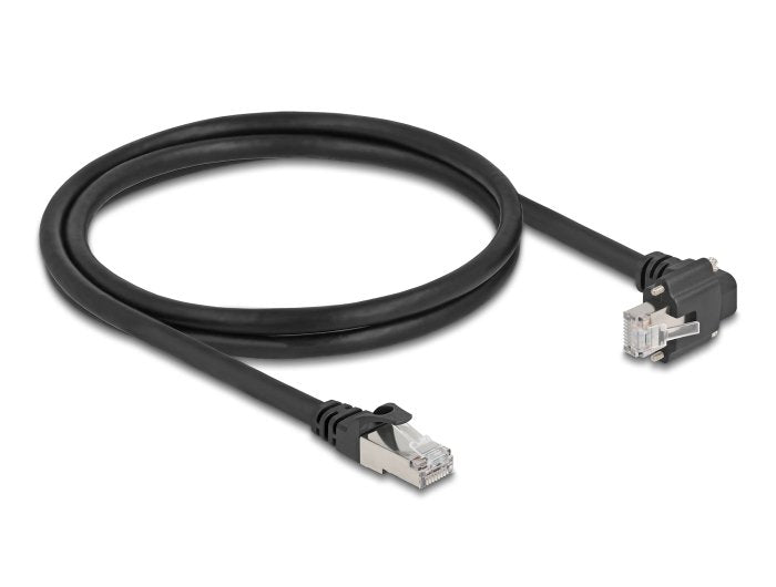 EAN 4043619809219 - DeLOCK 80921 cable de red Negro 1 m Cat6 SF/UTP (S-FTP) imagen 2