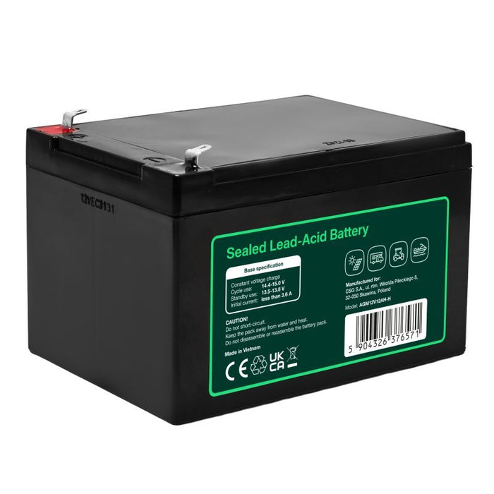 EAN 5904326376571 - Green Cell AGM12V12AH-H batería para sistema ups Sealed Lead Acid (VRLA) 12 V 12 Ah imagen 3