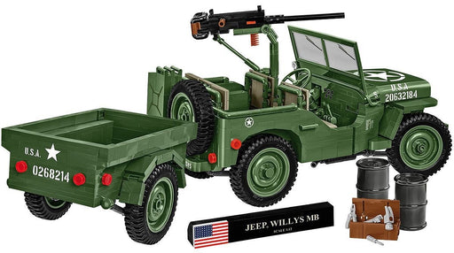 EAN 5902251028046 - COBI Willys MB & Trailer - Executive Edition imagen 2