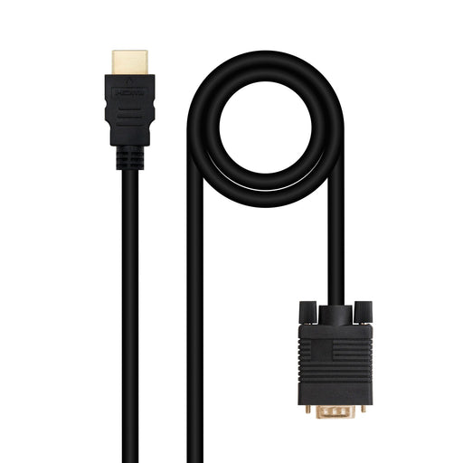 EAN 8433281013827 - Nanocable 10.15.4348 adaptador de cable de vídeo 1,8 m HDMI tipo A (Estándar) VGA (D-Sub) imagen 1