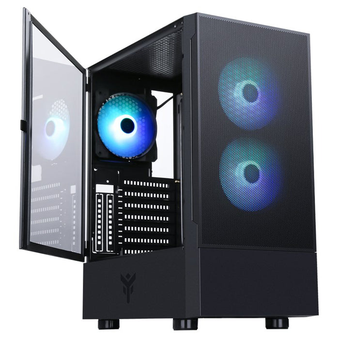 EAN 8056157883043 - itek SIISBE 3.0 Midi Tower Negro imagen 10