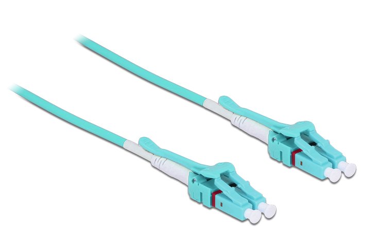 EAN 4043619851287 - DeLOCK 85128 Cable de fibra óptica e InfiniBand 2 m LC Azul imagen 1