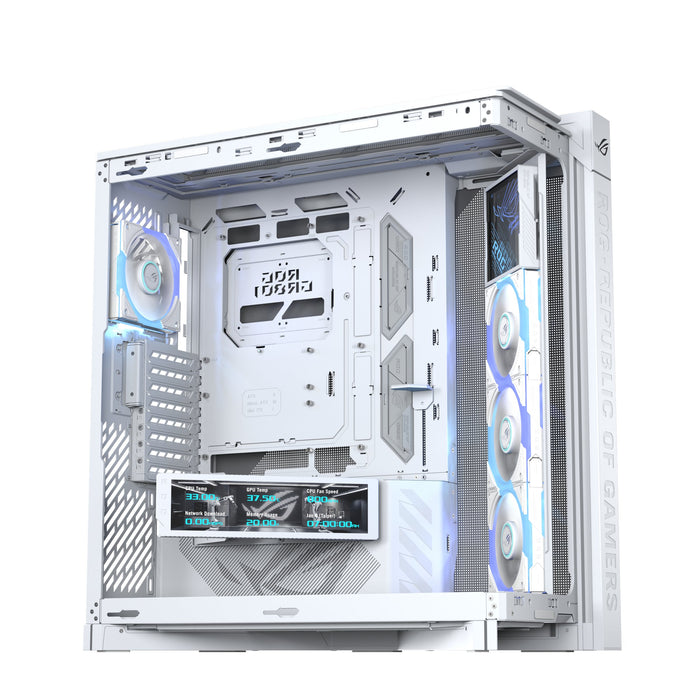 EAN 4711636579032 - ASUS ROG CRONOX GR801 CURVE TG ARGB WHITE Midi Tower Blanco imagen 10