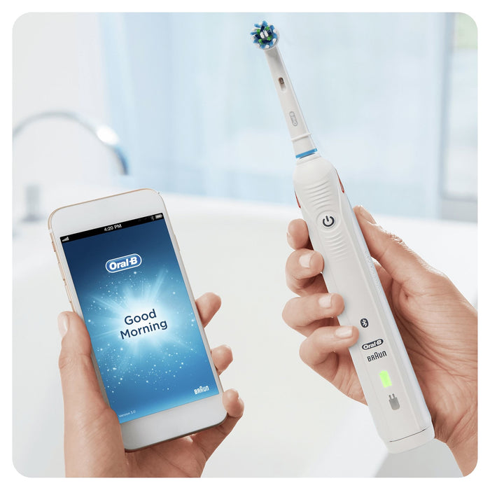 EAN 4210201203339 - Oral-B SmartSeries Smart 5100S White Adulto Cepillo dental oscilante Blanco imagen 6