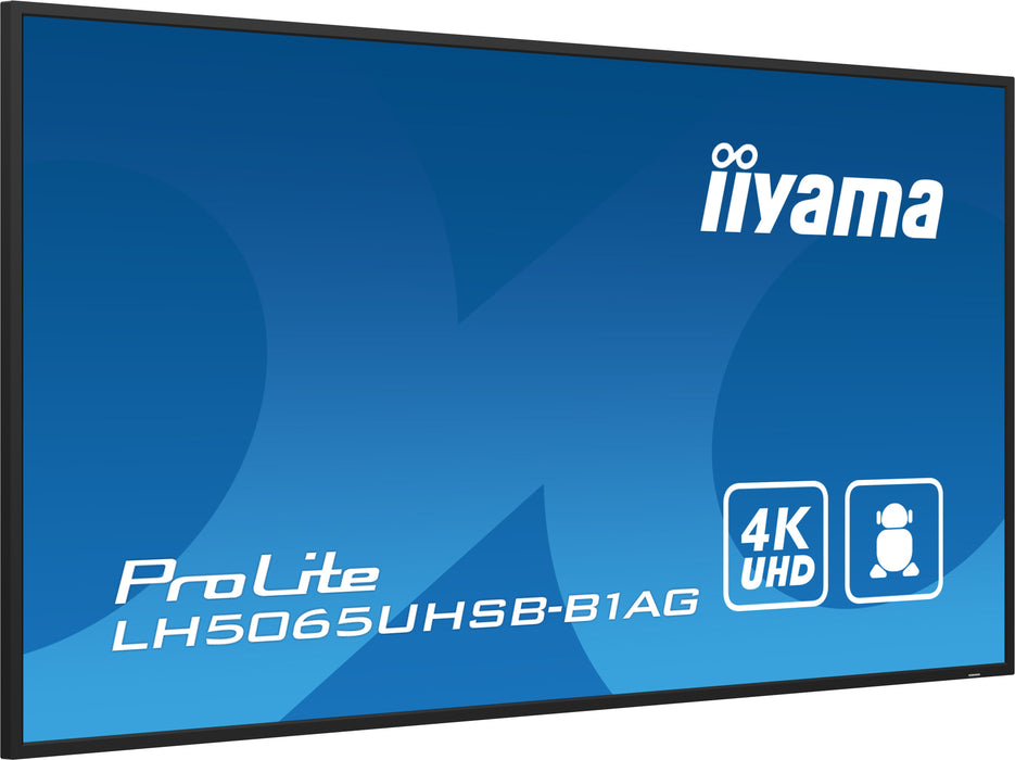 EAN 4948570123568 - iiyama LH5065UHSB-B1AG pantalla de señalización Pantalla plana para señalización digital 125,7 cm (49.5") imagen 3