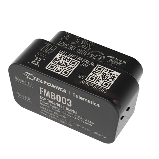 EAN 4779027312675 - Teltonika FMB003 Coche Negro imagen 1