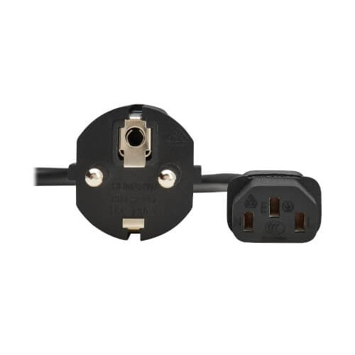 EAN 37332280909 - Eaton P054-01M-EU cable de transmisión Negro 1 m CEE7/7 IEC C13 imagen 3