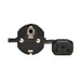 EAN 37332280909 - Eaton P054-01M-EU cable de transmisión Negro 1 m CEE7/7 IEC C13 imagen 3