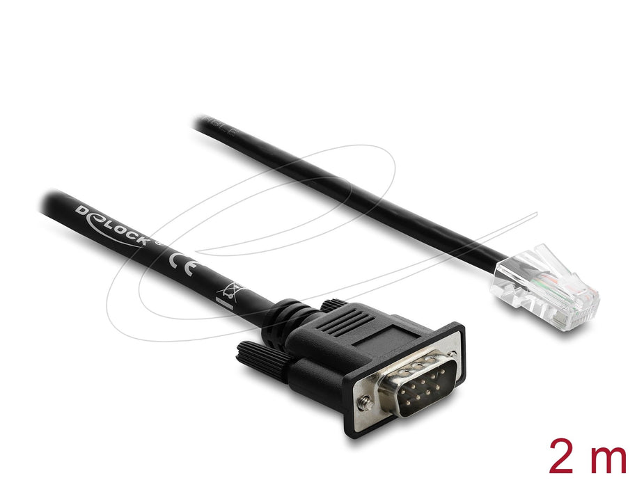 EAN 4043619642960 - DeLOCK 64296 cable de red Negro 2 m Cat5e imagen 1