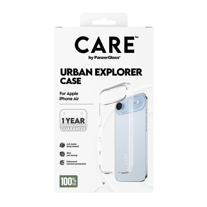 EAN 5715685027000 - PanzerGlass CARE™ by ® Urban Explorer Case Transparent iPhone Air funda para teléfono móvil Transparente imagen 3