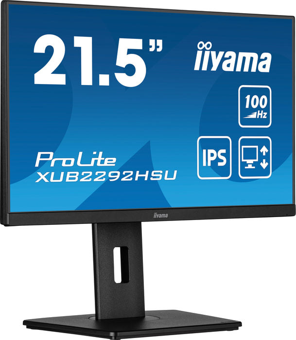 EAN 4948570122554 - iiyama ProLite XUB2292HSU-B6 pantalla para PC 54,6 cm (21.5") 1920 x 1080 Pixeles Full HD LED Negro imagen 1