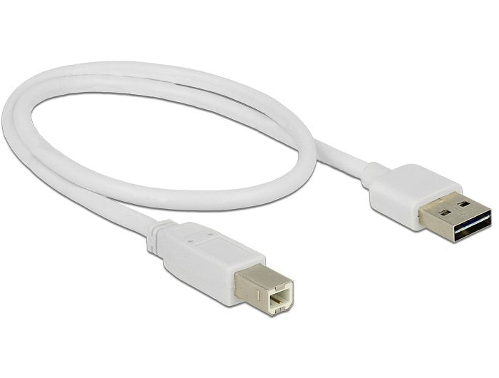 EAN 4043619836857 - DeLOCK 0.5m, USB2.0-A/USB2.0-B cable USB 0,5 m USB A USB B Blanco imagen 2