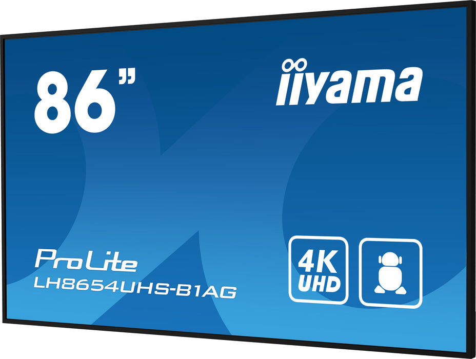 EAN 4948570121021 - iiyama To Be Updated 2,17 m (85.6") LED Wifi 4K Ultra HD Negro imagen 6