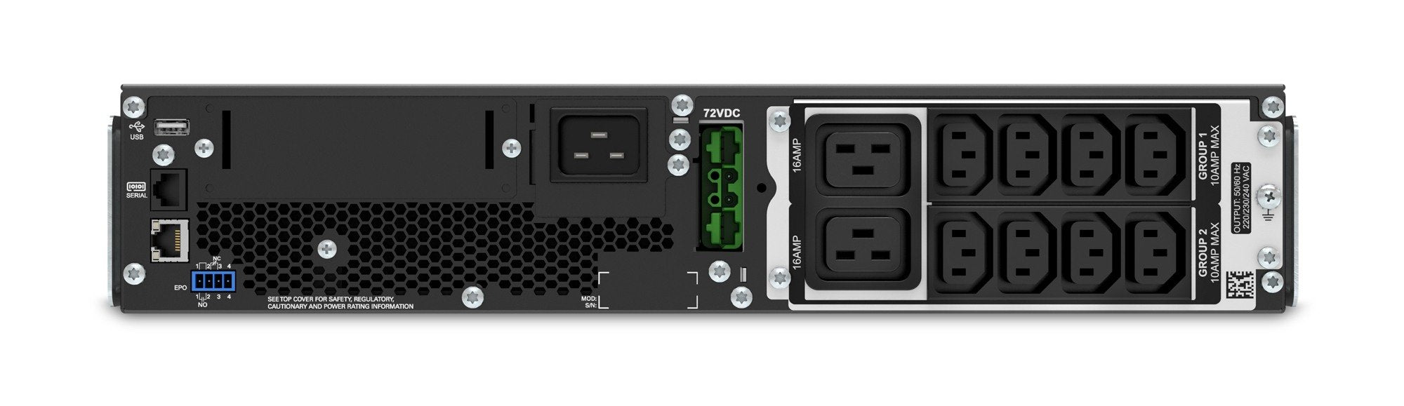 EAN 0731304317623 - APC Smart-UPS sistema de alimentación ininterrumpida (UPS) Doble conversión (en línea) 2,2 kVA 1980 W 10  imagen 2
