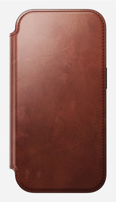 EAN 0856504014094 - Nomad Modern Leather Folio funda para teléfono móvil 16 cm (6.3") Marrón imagen 6