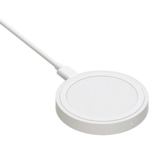 EAN 3614260030584 - Akashi ALTCHWIRL10WH cargador de dispositivo móvil Smartphone Blanco Cargador inalámbrico Interior imagen 1