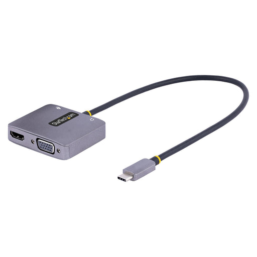 EAN 0065030895590 - StarTech.com 122-USBC-HDMI-4K-VGA Adaptador gráfico USB 3840 x 2160 Pixeles Gris imagen 1