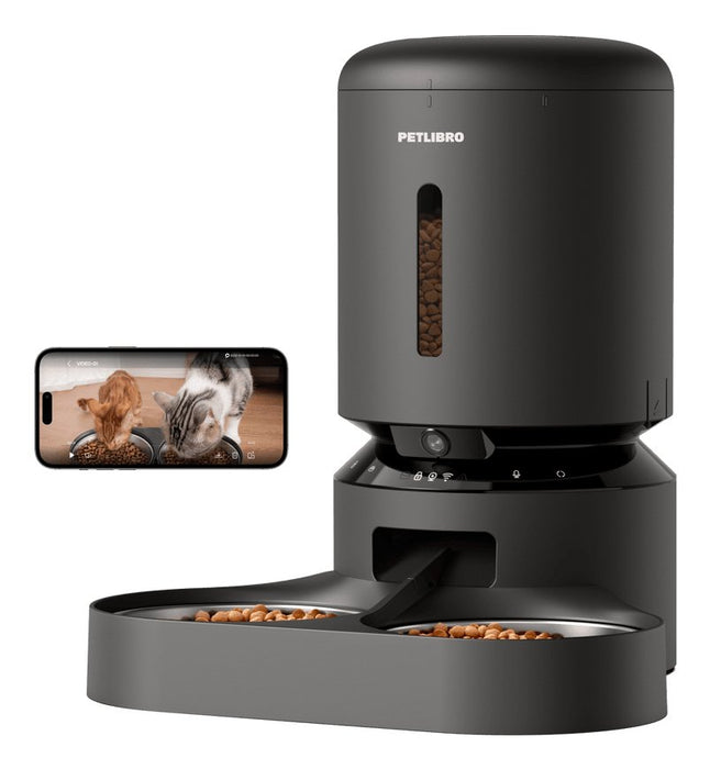 EAN 0619988627392 - Petlibro Granary Smart Camera comedero y bebedero para perro y gato Negro Universal Comedero automático p imagen 1