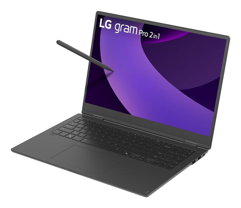 EAN 8806096486412 - LG Gram Pro 16TB90TP Intel Core Ultra 7 255H Híbrido (2-en-1) 40,6 cm (16") Pantalla táctil WQXGA+ 16 GB  imagen 3