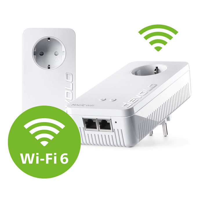 EAN 4250059671881 - Devolo Magic 2 WiFi 6 next - Starter Kit 3000 Mbit/s Ethernet Blanco 2 pieza(s) imagen 1