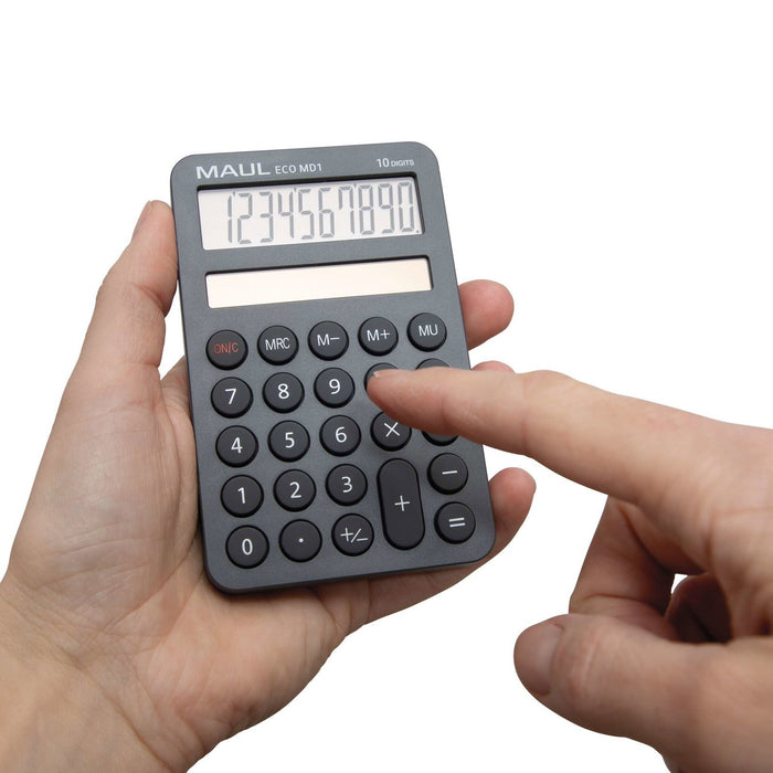 EAN 4002390092821 - MAUL ECO MD 1 calculadora Bolsillo Calculadora básica Gris imagen 4