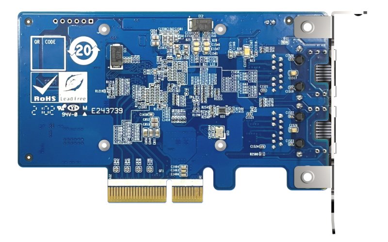 EAN 0885022021505 - QNAP QXG-10G2T-X710 adaptador y tarjeta de red Interno Ethernet 1000 Mbit/s imagen 2