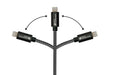 EAN 4014619881482 - Alcasa 2510-CL005S cable USB USB 2.0 0,5 m USB C USB C/Lightning Negro imagen 6