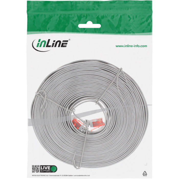 EAN 4043718157068 - InLine 71615 cable de red Gris 15 m Cat6 U/UTP (UTP) imagen 4