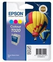 EAN 8715946360126 - Epson Hot Air Balloon Ink Cartridge 3 Colour T020 cartucho de tinta 1 pieza(s) Original Cian, Magenta, Am imagen 1